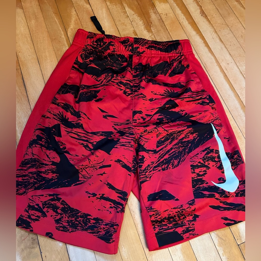 Like new pair of kids Nike shorts.  Size small.
